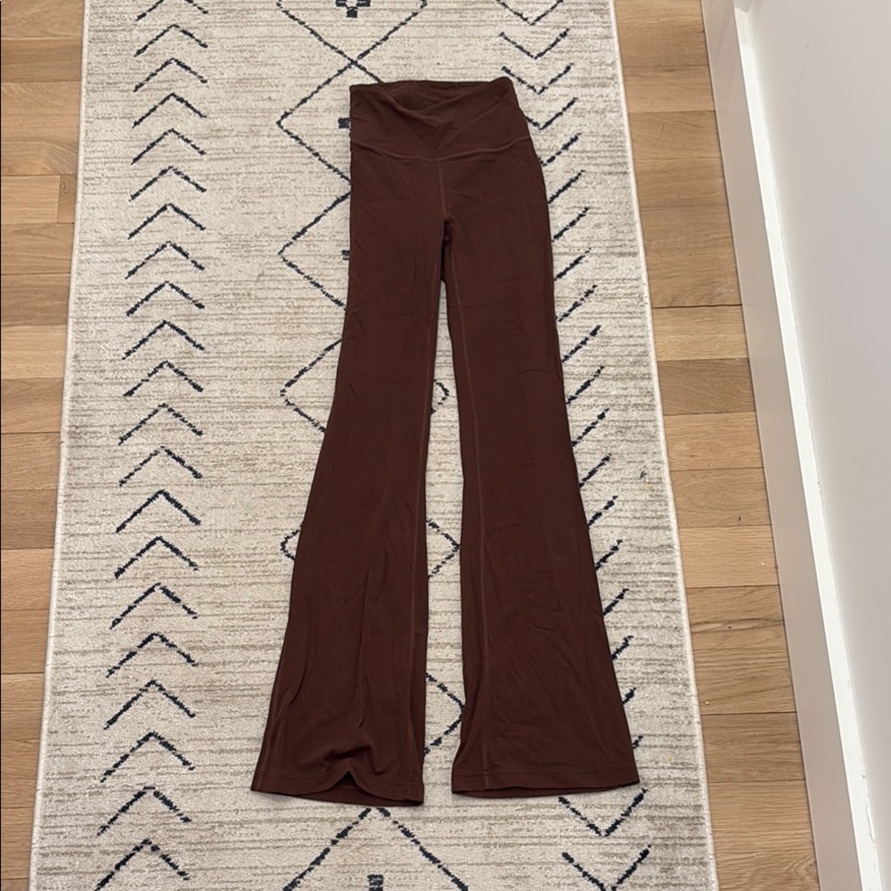 Brown Flared Women's Pants